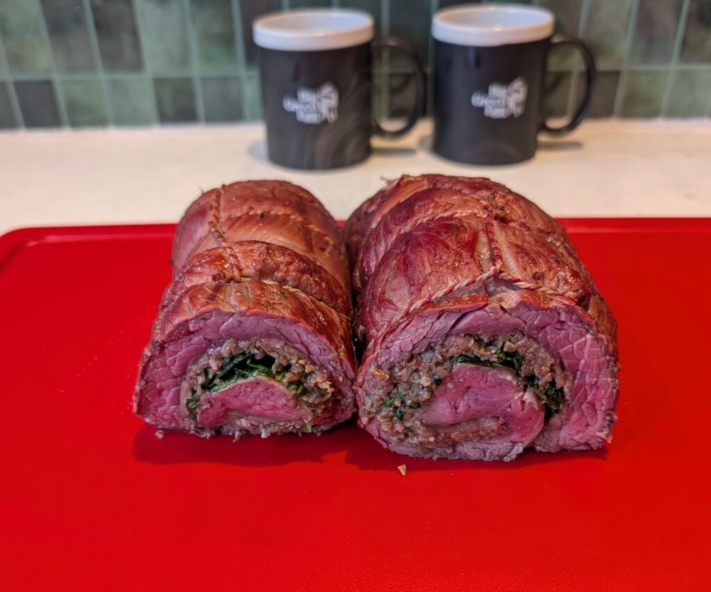 bavette rollade BBQ